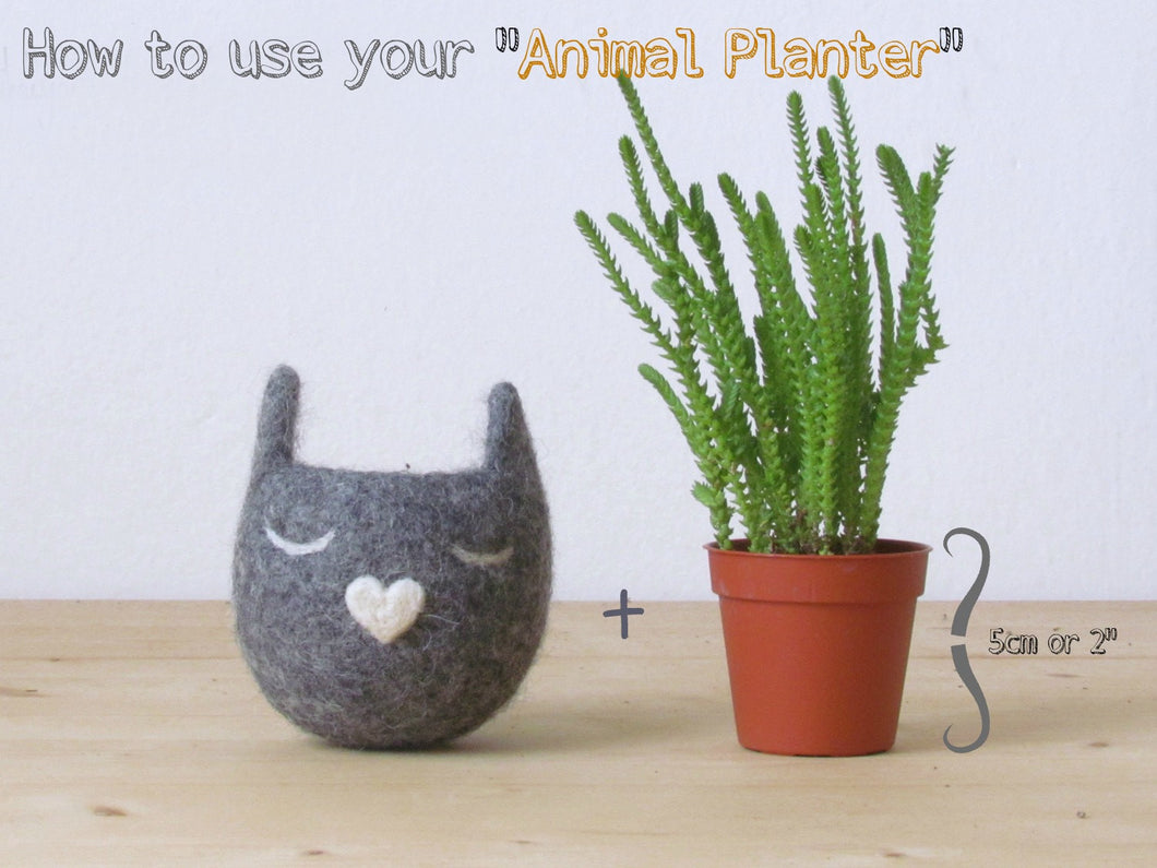 fox succulent planter Animal planter, Fox planter – The Yarn Kitchen