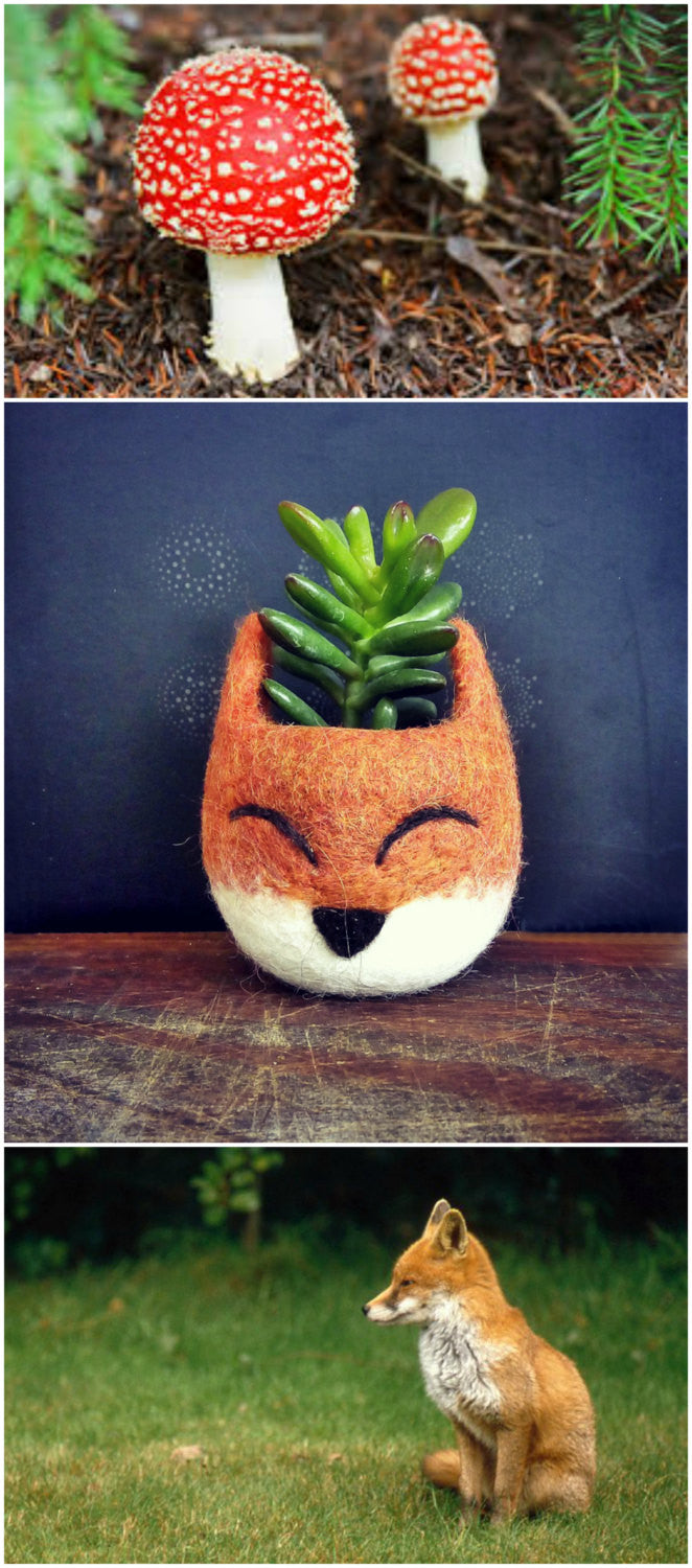 fox succulent planter Animal planter, Fox planter – The Yarn Kitchen