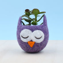 Owl lover/succulent planter/mini planter/birthday gift/cactus vase/plant pot/housewarming gift/cute cactus planter